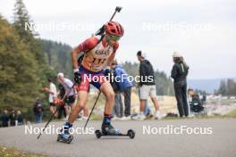 22.09.2024, Premanon, France (FRA): Augustin Remonnay (FRA) - Biathlon Samse Summer Tour, individual, Premanon (FRA). www.nordicfocus.com. © Manzoni/NordicFocus. Every downloaded picture is fee-liable.