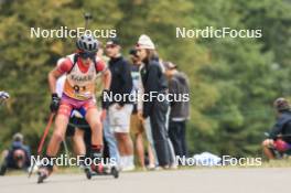 22.09.2024, Premanon, France (FRA): Léo Closset (FRA) - Biathlon Samse Summer Tour, individual, Premanon (FRA). www.nordicfocus.com. © Manzoni/NordicFocus. Every downloaded picture is fee-liable.