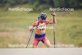 22.09.2024, Premanon, France (FRA): Joe Guinchard (FRA) - Biathlon Samse Summer Tour, individual, Premanon (FRA). www.nordicfocus.com. © Manzoni/NordicFocus. Every downloaded picture is fee-liable.