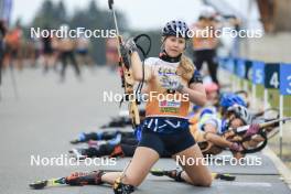 22.09.2024, Premanon, France (FRA): Emma Van Der Kaaden (SUI) - Biathlon Samse Summer Tour, individual, Premanon (FRA). www.nordicfocus.com. © Manzoni/NordicFocus. Every downloaded picture is fee-liable.