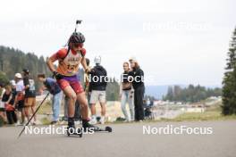 22.09.2024, Premanon, France (FRA): Antoine David (FRA) - Biathlon Samse Summer Tour, individual, Premanon (FRA). www.nordicfocus.com. © Manzoni/NordicFocus. Every downloaded picture is fee-liable.