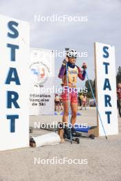 22.09.2024, Premanon, France (FRA): Noemie Penalvert (FRA) - Biathlon Samse Summer Tour, individual, Premanon (FRA). www.nordicfocus.com. © Manzoni/NordicFocus. Every downloaded picture is fee-liable.