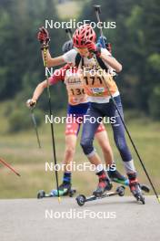 22.09.2024, Premanon, France (FRA): Matthieu Vivas Cassignol (FRA) - Biathlon Samse Summer Tour, individual, Premanon (FRA). www.nordicfocus.com. © Manzoni/NordicFocus. Every downloaded picture is fee-liable.