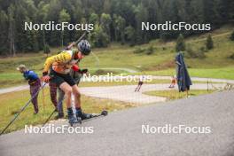 22.09.2024, Premanon, France (FRA): Tom Arens (BEL) - Biathlon Samse Summer Tour, individual, Premanon (FRA). www.nordicfocus.com. © Manzoni/NordicFocus. Every downloaded picture is fee-liable.