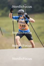 22.09.2024, Premanon, France (FRA): Niels Bibollet (FRA) - Biathlon Samse Summer Tour, individual, Premanon (FRA). www.nordicfocus.com. © Manzoni/NordicFocus. Every downloaded picture is fee-liable.