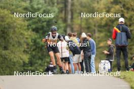 22.09.2024, Premanon, France (FRA): Alexandre Breton (FRA) - Biathlon Samse Summer Tour, individual, Premanon (FRA). www.nordicfocus.com. © Manzoni/NordicFocus. Every downloaded picture is fee-liable.