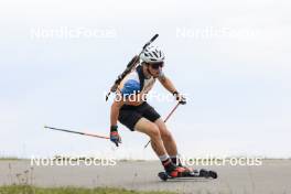 22.09.2024, Premanon, France (FRA): Nans Vercueil (FRA) - Biathlon Samse Summer Tour, individual, Premanon (FRA). www.nordicfocus.com. © Manzoni/NordicFocus. Every downloaded picture is fee-liable.