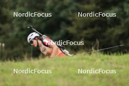 22.09.2024, Premanon, France (FRA): Lucie Loosen (FRA) - Biathlon Samse Summer Tour, individual, Premanon (FRA). www.nordicfocus.com. © Manzoni/NordicFocus. Every downloaded picture is fee-liable.