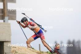 22.09.2024, Premanon, France (FRA): Samuel Morin (FRA) - Biathlon Samse Summer Tour, individual, Premanon (FRA). www.nordicfocus.com. © Manzoni/NordicFocus. Every downloaded picture is fee-liable.