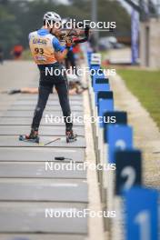 22.09.2024, Premanon, France (FRA): Nans Vercueil (FRA) - Biathlon Samse Summer Tour, individual, Premanon (FRA). www.nordicfocus.com. © Manzoni/NordicFocus. Every downloaded picture is fee-liable.