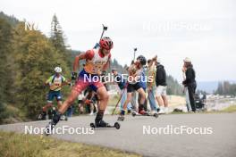 22.09.2024, Premanon, France (FRA): Timeo Rieu (FRA) - Biathlon Samse Summer Tour, individual, Premanon (FRA). www.nordicfocus.com. © Manzoni/NordicFocus. Every downloaded picture is fee-liable.