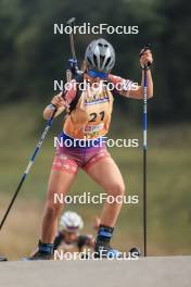 22.09.2024, Premanon, France (FRA): Canelle Midez (FRA) - Biathlon Samse Summer Tour, individual, Premanon (FRA). www.nordicfocus.com. © Manzoni/NordicFocus. Every downloaded picture is fee-liable.