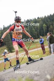 22.09.2024, Premanon, France (FRA): Antoine David (FRA) - Biathlon Samse Summer Tour, individual, Premanon (FRA). www.nordicfocus.com. © Manzoni/NordicFocus. Every downloaded picture is fee-liable.