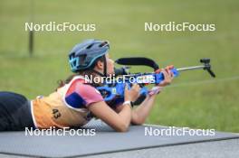 22.09.2024, Premanon, France (FRA): Romane Chardon (FRA) - Biathlon Samse Summer Tour, individual, Premanon (FRA). www.nordicfocus.com. © Manzoni/NordicFocus. Every downloaded picture is fee-liable.