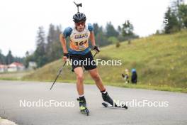 22.09.2024, Premanon, France (FRA): Mael Bois (FRA) - Biathlon Samse Summer Tour, individual, Premanon (FRA). www.nordicfocus.com. © Manzoni/NordicFocus. Every downloaded picture is fee-liable.