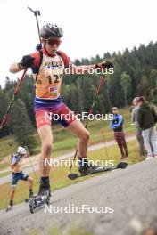 22.09.2024, Premanon, France (FRA): Antoine David (FRA) - Biathlon Samse Summer Tour, individual, Premanon (FRA). www.nordicfocus.com. © Manzoni/NordicFocus. Every downloaded picture is fee-liable.