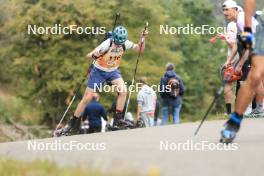 22.09.2024, Premanon, France (FRA): Martin Yung (FRA) - Biathlon Samse Summer Tour, individual, Premanon (FRA). www.nordicfocus.com. © Manzoni/NordicFocus. Every downloaded picture is fee-liable.