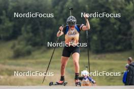 22.09.2024, Premanon, France (FRA): Romane Ottenheimer De Gail (FRA) - Biathlon Samse Summer Tour, individual, Premanon (FRA). www.nordicfocus.com. © Manzoni/NordicFocus. Every downloaded picture is fee-liable.