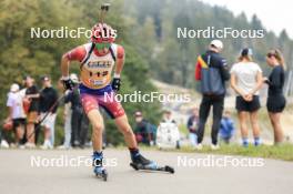 22.09.2024, Premanon, France (FRA): Augustin Remonnay (FRA) - Biathlon Samse Summer Tour, individual, Premanon (FRA). www.nordicfocus.com. © Manzoni/NordicFocus. Every downloaded picture is fee-liable.