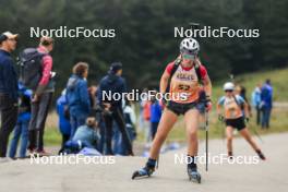 22.09.2024, Premanon, France (FRA): Nina Lafond (FRA) - Biathlon Samse Summer Tour, individual, Premanon (FRA). www.nordicfocus.com. © Manzoni/NordicFocus. Every downloaded picture is fee-liable.