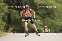 22.09.2024, Premanon, France (FRA): Leo Perrillat Bottonet (FRA) - Biathlon Samse Summer Tour, individual, Premanon (FRA). www.nordicfocus.com. © Manzoni/NordicFocus. Every downloaded picture is fee-liable.