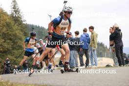 22.09.2024, Premanon, France (FRA): Nans Vercueil (FRA) - Biathlon Samse Summer Tour, individual, Premanon (FRA). www.nordicfocus.com. © Manzoni/NordicFocus. Every downloaded picture is fee-liable.