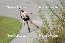 22.09.2024, Premanon, France (FRA): Undefined athlete competes - Biathlon Samse Summer Tour, individual, Premanon (FRA). www.nordicfocus.com. © Manzoni/NordicFocus. Every downloaded picture is fee-liable.