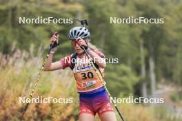 22.09.2024, Premanon, France (FRA): Elsa Bouillet (FRA) - Biathlon Samse Summer Tour, individual, Premanon (FRA). www.nordicfocus.com. © Manzoni/NordicFocus. Every downloaded picture is fee-liable.