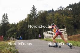 22.09.2024, Premanon, France (FRA): Capucine Vuittenez (FRA) - Biathlon Samse Summer Tour, individual, Premanon (FRA). www.nordicfocus.com. © Manzoni/NordicFocus. Every downloaded picture is fee-liable.