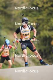 22.09.2024, Premanon, France (FRA): Murray Jacquin (FRA) - Biathlon Samse Summer Tour, individual, Premanon (FRA). www.nordicfocus.com. © Manzoni/NordicFocus. Every downloaded picture is fee-liable.