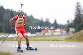 22.09.2024, Premanon, France (FRA): Lilian Kembellec (FRA) - Biathlon Samse Summer Tour, individual, Premanon (FRA). www.nordicfocus.com. © Manzoni/NordicFocus. Every downloaded picture is fee-liable.