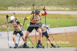 22.09.2024, Premanon, France (FRA): Fynn Langer (BEL) - Biathlon Samse Summer Tour, individual, Premanon (FRA). www.nordicfocus.com. © Manzoni/NordicFocus. Every downloaded picture is fee-liable.