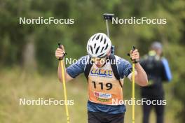 22.09.2024, Premanon, France (FRA): Max Emilien Helle (FRA) - Biathlon Samse Summer Tour, individual, Premanon (FRA). www.nordicfocus.com. © Manzoni/NordicFocus. Every downloaded picture is fee-liable.