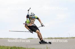 22.09.2024, Premanon, France (FRA): Thomas Berche (FRA) - Biathlon Samse Summer Tour, individual, Premanon (FRA). www.nordicfocus.com. © Manzoni/NordicFocus. Every downloaded picture is fee-liable.