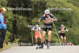 22.09.2024, Premanon, France (FRA): Undefined athlete competes - Biathlon Samse Summer Tour, individual, Premanon (FRA). www.nordicfocus.com. © Manzoni/NordicFocus. Every downloaded picture is fee-liable.