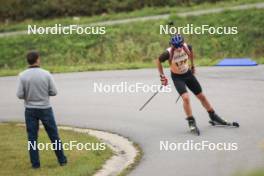 22.09.2024, Premanon, France (FRA): Tristan Bois (FRA) - Biathlon Samse Summer Tour, individual, Premanon (FRA). www.nordicfocus.com. © Manzoni/NordicFocus. Every downloaded picture is fee-liable.