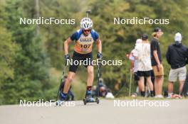 22.09.2024, Premanon, France (FRA): Adrian Dorel (FRA) - Biathlon Samse Summer Tour, individual, Premanon (FRA). www.nordicfocus.com. © Manzoni/NordicFocus. Every downloaded picture is fee-liable.