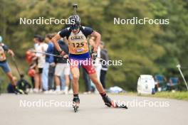 22.09.2024, Premanon, France (FRA): Charly Roy (FRA) - Biathlon Samse Summer Tour, individual, Premanon (FRA). www.nordicfocus.com. © Manzoni/NordicFocus. Every downloaded picture is fee-liable.