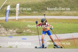 22.09.2024, Premanon, France (FRA): Felici Defila (SUI) - Biathlon Samse Summer Tour, individual, Premanon (FRA). www.nordicfocus.com. © Manzoni/NordicFocus. Every downloaded picture is fee-liable.