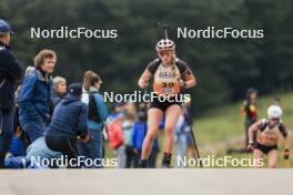 22.09.2024, Premanon, France (FRA): Louane Adam (FRA) - Biathlon Samse Summer Tour, individual, Premanon (FRA). www.nordicfocus.com. © Manzoni/NordicFocus. Every downloaded picture is fee-liable.