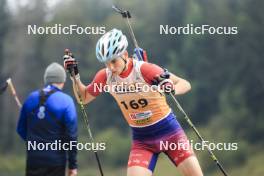 22.09.2024, Premanon, France (FRA): Oscar Clement (FRA) - Biathlon Samse Summer Tour, individual, Premanon (FRA). www.nordicfocus.com. © Manzoni/NordicFocus. Every downloaded picture is fee-liable.