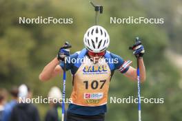 22.09.2024, Premanon, France (FRA): Adrian Dorel (FRA) - Biathlon Samse Summer Tour, individual, Premanon (FRA). www.nordicfocus.com. © Manzoni/NordicFocus. Every downloaded picture is fee-liable.