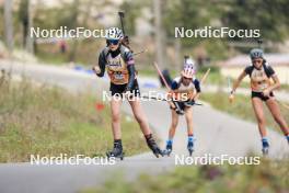 22.09.2024, Premanon, France (FRA): Elisabeth Schroder (BEL) - Biathlon Samse Summer Tour, individual, Premanon (FRA). www.nordicfocus.com. © Manzoni/NordicFocus. Every downloaded picture is fee-liable.