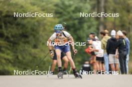 22.09.2024, Premanon, France (FRA): Martin Yung (FRA) - Biathlon Samse Summer Tour, individual, Premanon (FRA). www.nordicfocus.com. © Manzoni/NordicFocus. Every downloaded picture is fee-liable.