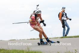 22.09.2024, Premanon, France (FRA): Maya Perrey (FRA) - Biathlon Samse Summer Tour, individual, Premanon (FRA). www.nordicfocus.com. © Manzoni/NordicFocus. Every downloaded picture is fee-liable.