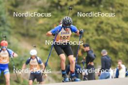 22.09.2024, Premanon, France (FRA): Robinson Goleret (FRA) - Biathlon Samse Summer Tour, individual, Premanon (FRA). www.nordicfocus.com. © Manzoni/NordicFocus. Every downloaded picture is fee-liable.