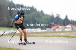 22.09.2024, Premanon, France (FRA): Aymeric Deloche (FRA) - Biathlon Samse Summer Tour, individual, Premanon (FRA). www.nordicfocus.com. © Manzoni/NordicFocus. Every downloaded picture is fee-liable.