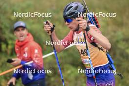 22.09.2024, Premanon, France (FRA): Joe Guinchard (FRA) - Biathlon Samse Summer Tour, individual, Premanon (FRA). www.nordicfocus.com. © Manzoni/NordicFocus. Every downloaded picture is fee-liable.