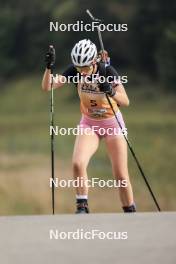 22.09.2024, Premanon, France (FRA): Louise Chollat (FRA) - Biathlon Samse Summer Tour, individual, Premanon (FRA). www.nordicfocus.com. © Manzoni/NordicFocus. Every downloaded picture is fee-liable.