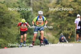 22.09.2024, Premanon, France (FRA): Elouan Thomas (FRA) - Biathlon Samse Summer Tour, individual, Premanon (FRA). www.nordicfocus.com. © Manzoni/NordicFocus. Every downloaded picture is fee-liable.